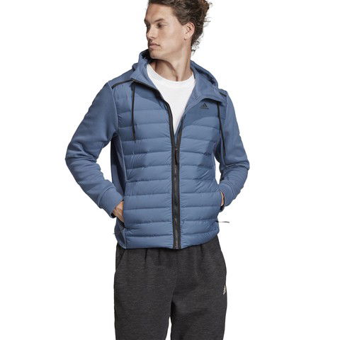 Adidas Varilite Hybrid Full Zip Hooded Erkek Mont Dz1450 Barcin