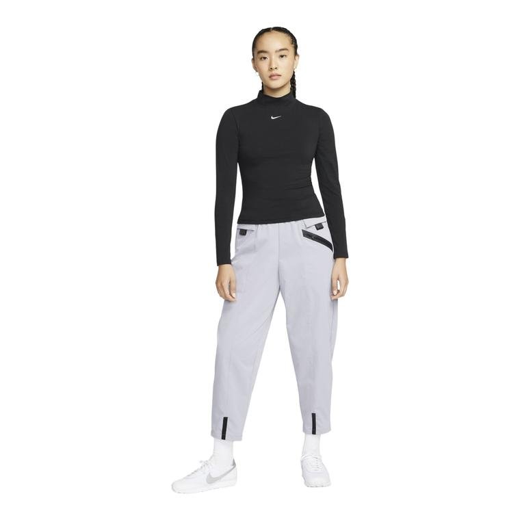 Nike Sportswear Collection Essentials Mock Neck Long-Sleeve Kadın Tişört