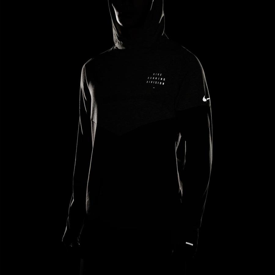  Nike Therma-Fit Run Division Element Running Long-Sleeve Hoodie Erkek Tişört