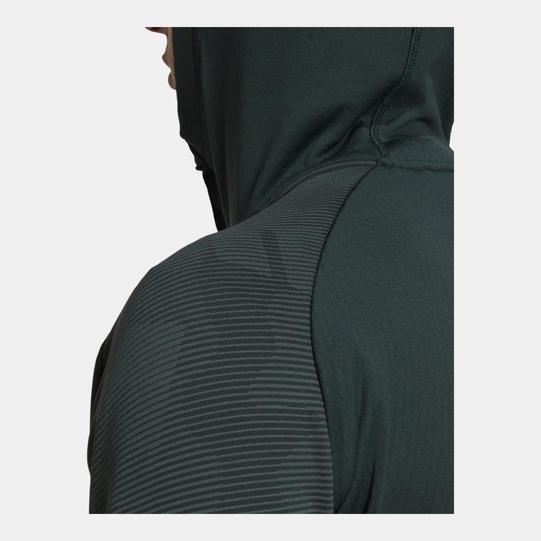adidas Terrex Tech Fleece Hooded Hiking Fleece Full-Zip Hoodie Erkek Ceket