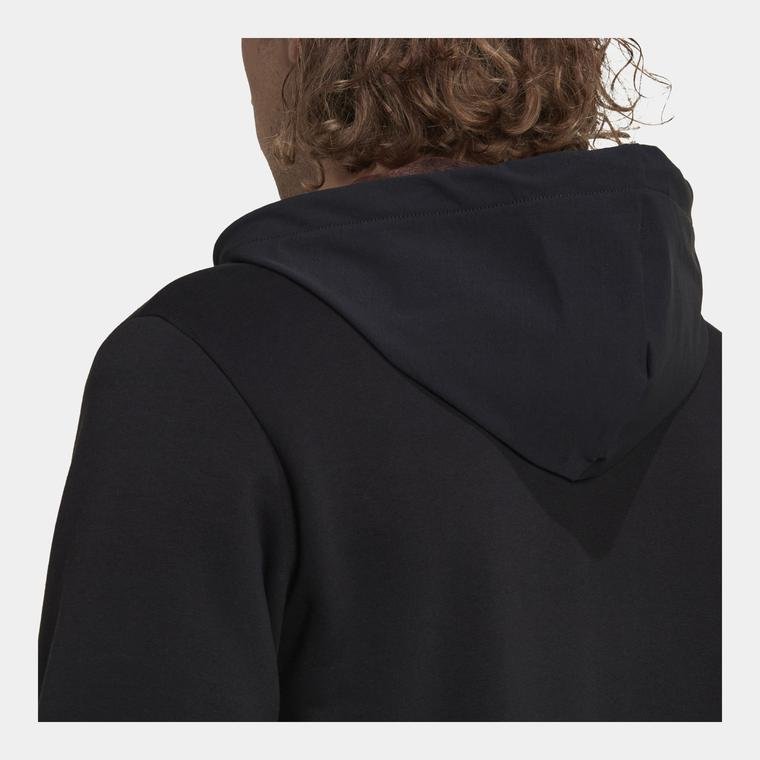 adidas Essentials BrandLove Fleece Full-Zip Hoodie Erkek Sweatshirt