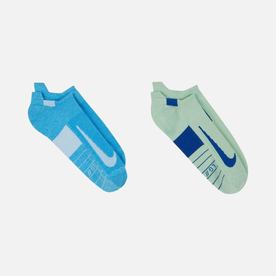  Nike Multiplier No-Show Running (2 Pair) Unisex Çorap