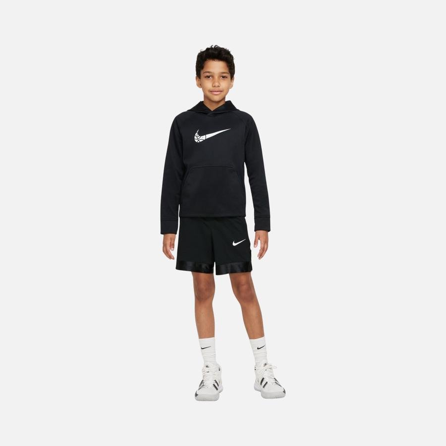  Nike Therma-Fit Basketball Graphic Pullover Hoodie (Boys') Çocuk Sweatshirt