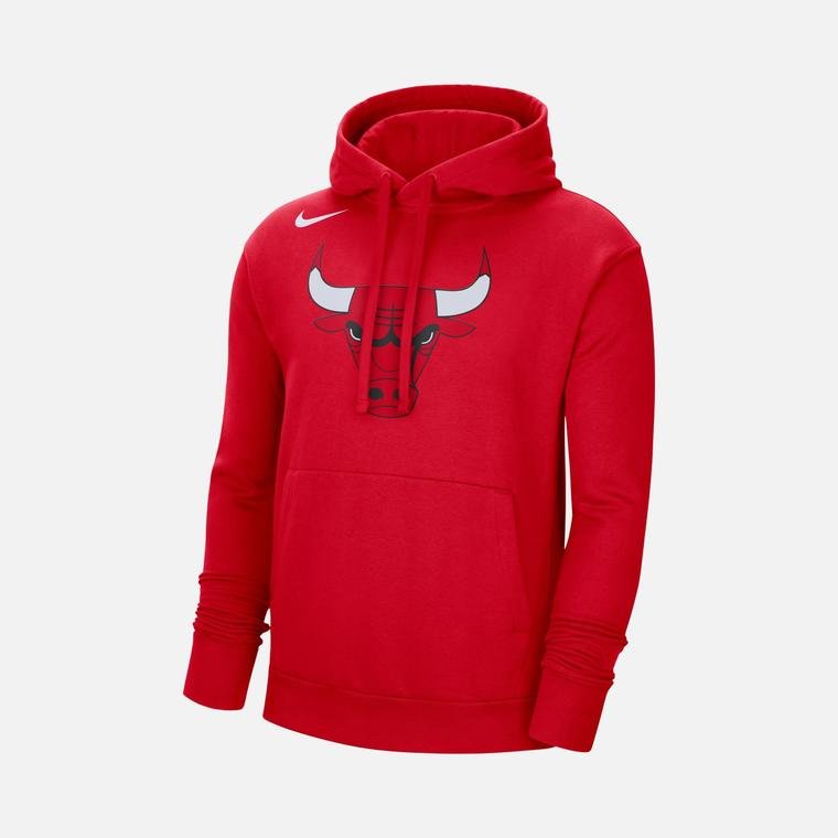 Nike Chicago Bulls NBA Fleece Pullover Hoodie Erkek Sweatshirt