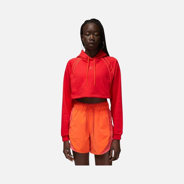 Nike Jordan Sport Cropped Pullover Hoodie Kadın Sweatshirt