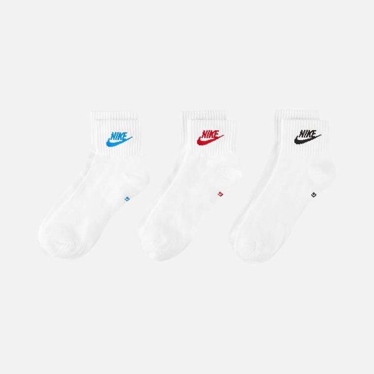 Nike Sportswear Everyday Essential Ankle FW22 (3 Pairs) Unisex Çorap