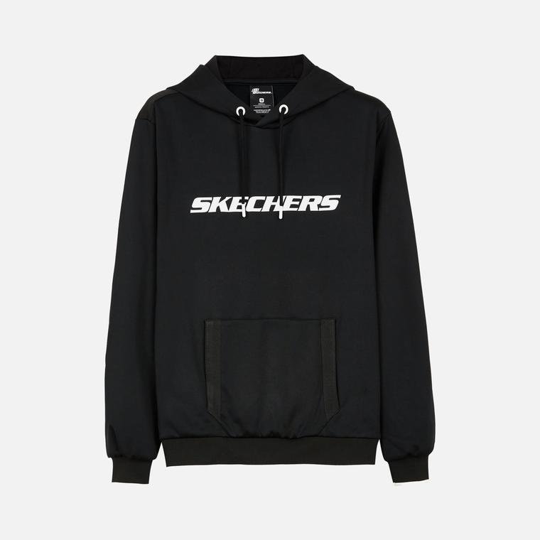 Skechers Sportswear Raschel Woven Detailed Hoodie Erkek Sweatshirt