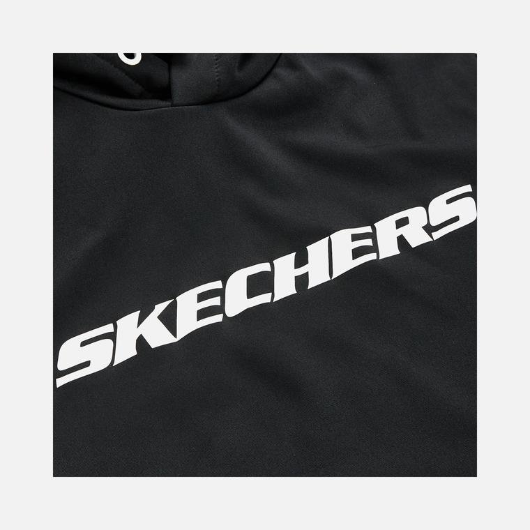 Skechers Sportswear Raschel Woven Detailed Hoodie Erkek Sweatshirt