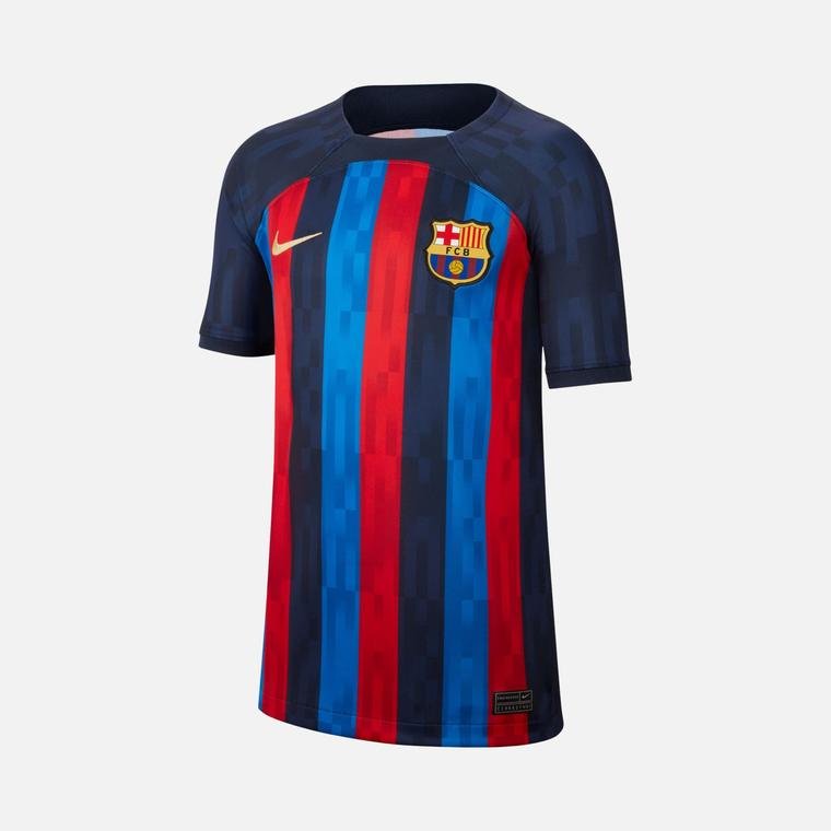 Nike FC Barcelona 2022-2023 Stadyum İç Saha Çocuk Forma