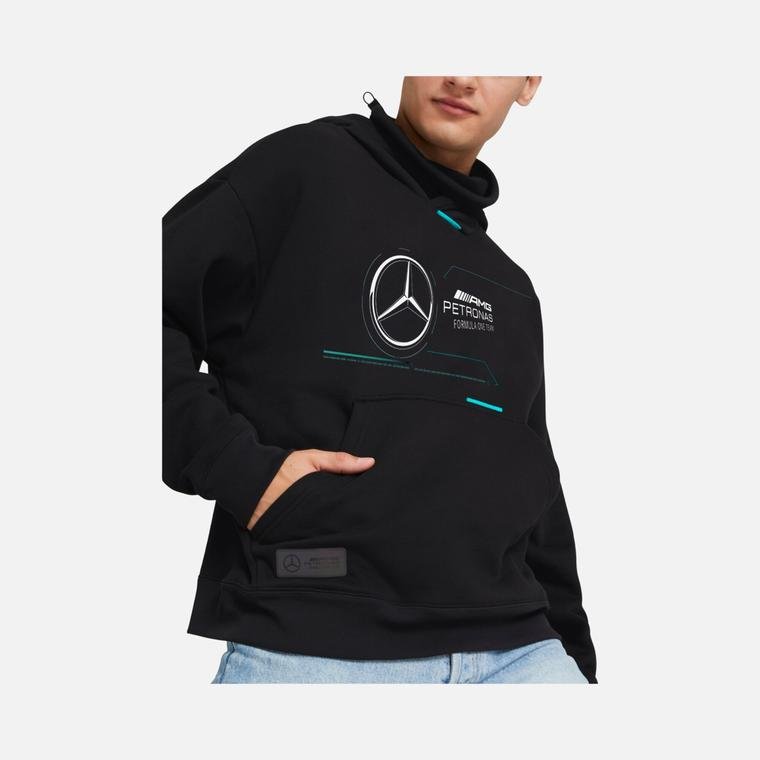Puma Mercedes F1 Statement Hoodie Erkek Sweatshirt
