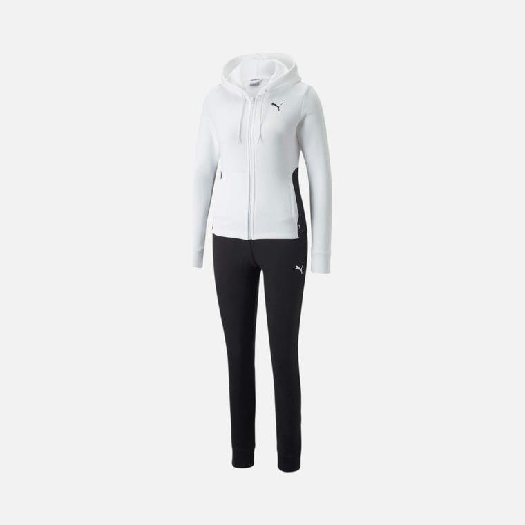 Puma Sportswear Classic Fleece Full-Zip Hooded Kadın Eşofman Takımı
