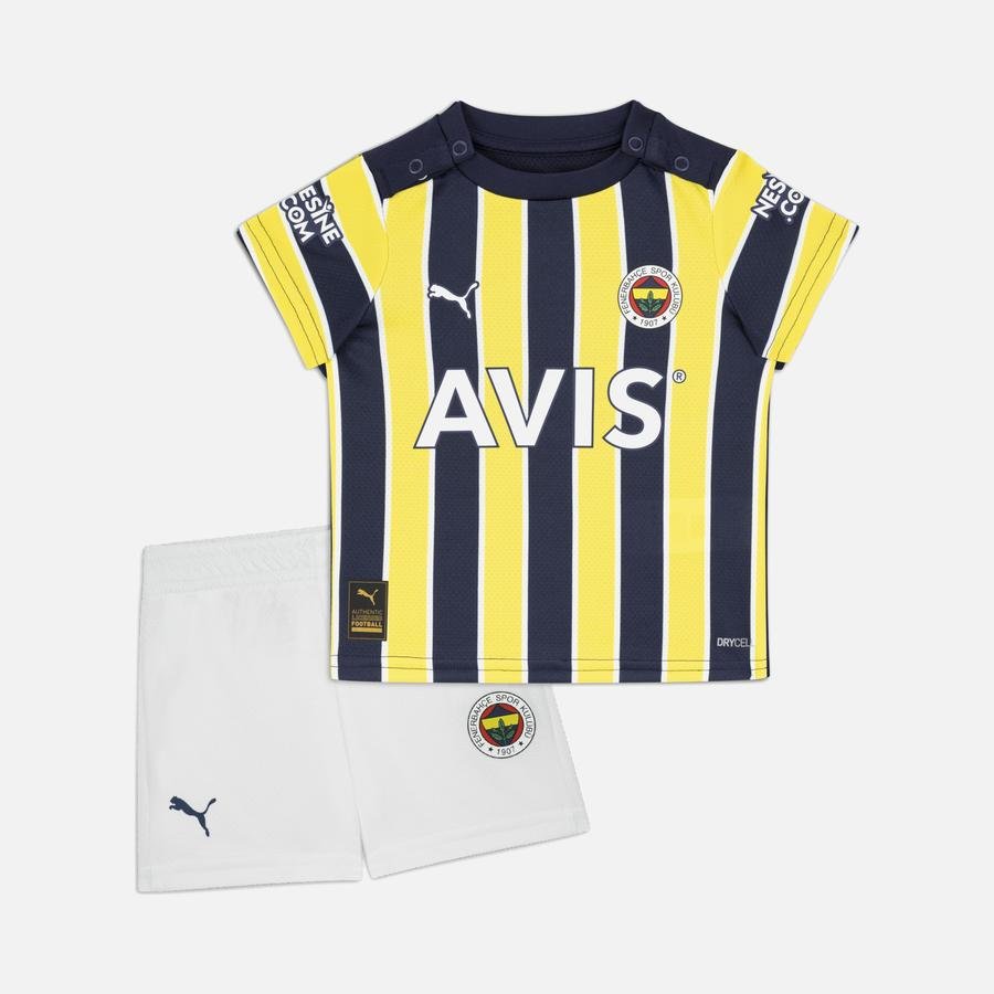  Puma Fenerbahçe S.K. 2022-2023 İç Saha Bebek Forma Takım