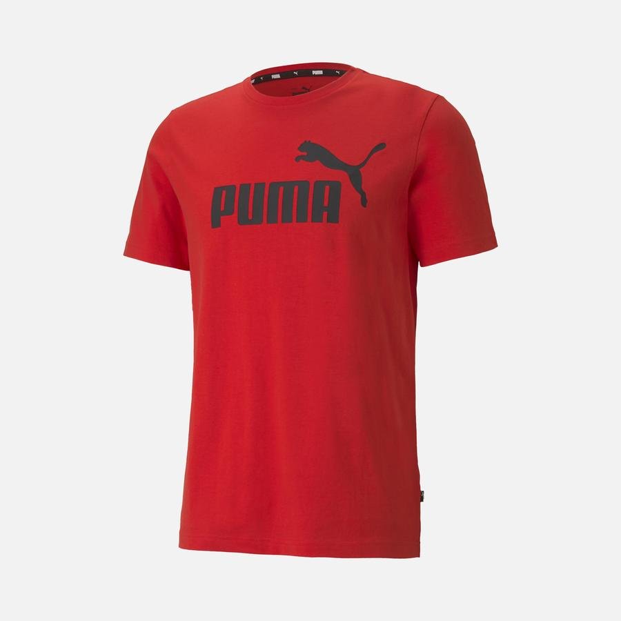  Puma Essentials Logo Short-Sleeve Erkek Tişört