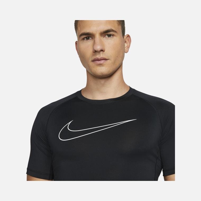 Nike Pro Dri-Fit Tight-Fit Short-Sleeve Erkek Tişört