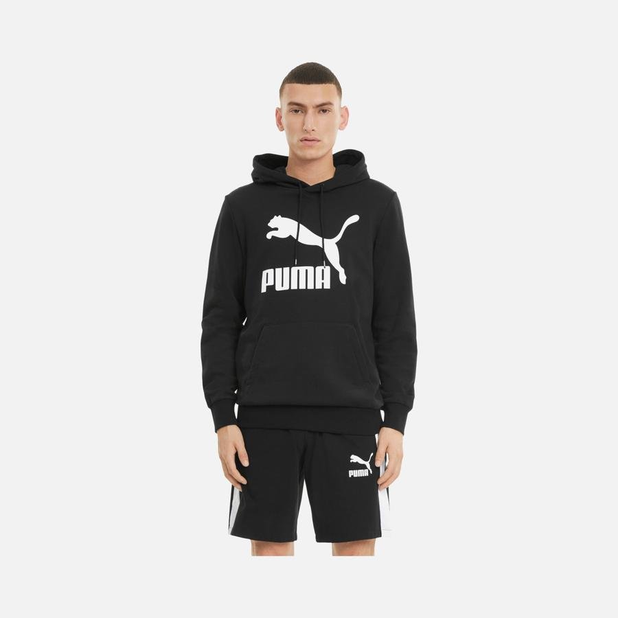  Puma Classics Logo Hoodie Erkek Sweatshirt