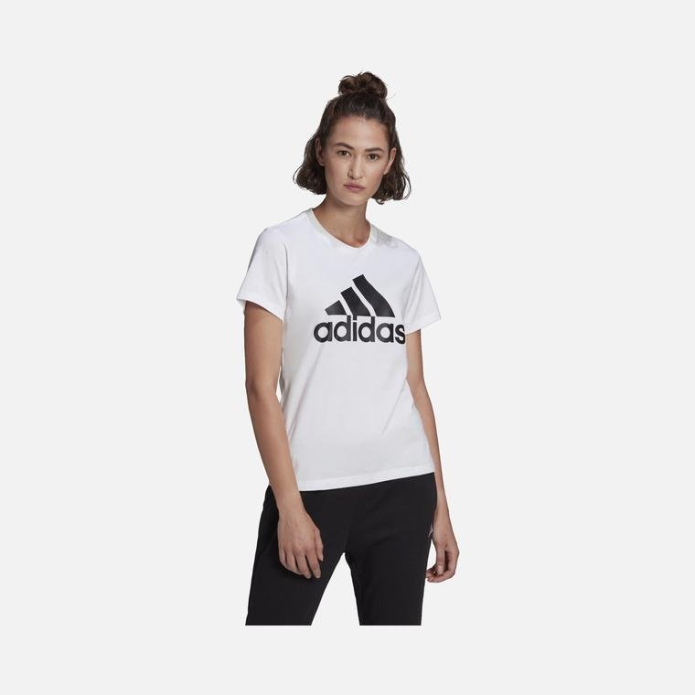 adidas Essentials Logo Short-Sleeve Kadın Tişört