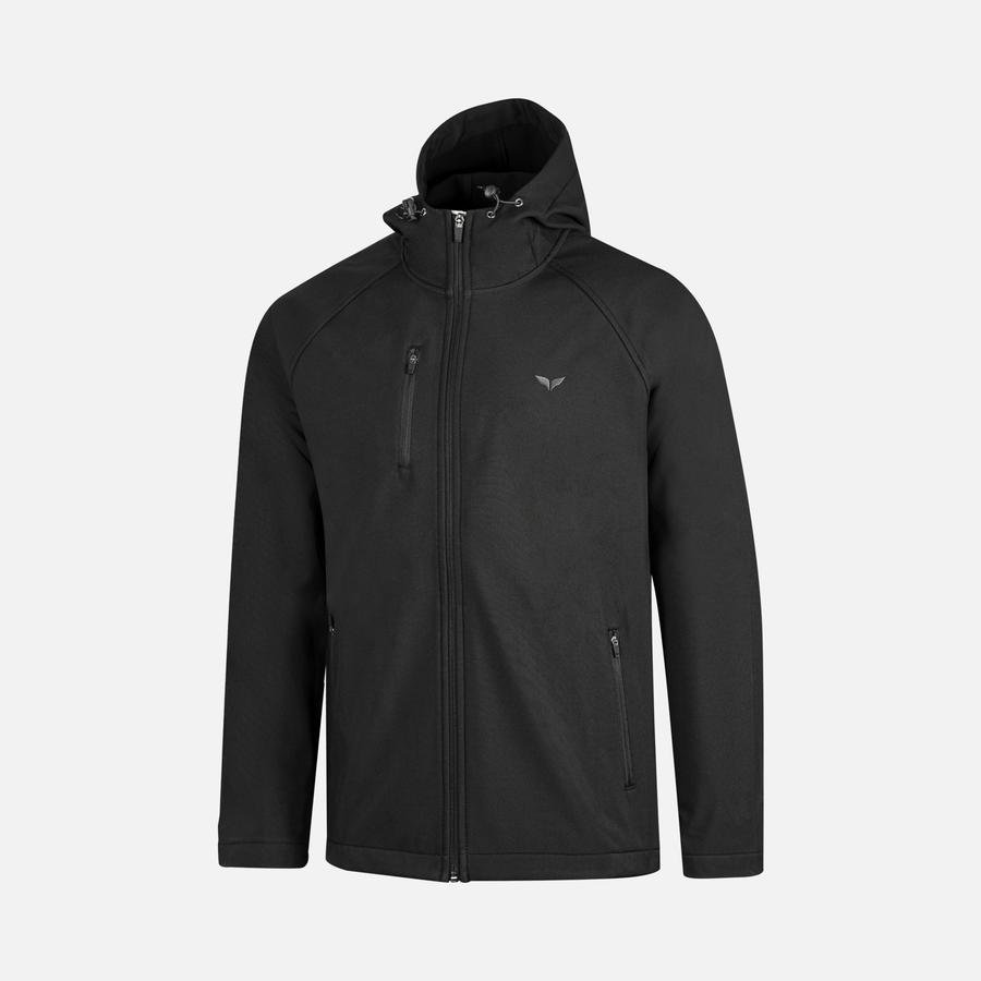  Barçın Basics Sportswear Softshell Full-Zip Hoodie Erkek Ceket