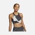 Nike Yoga Dri-Fit Swoosh Printed Medium Support Training Kadın Bra