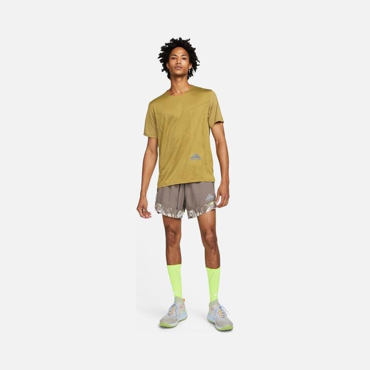 Nike Dri-Fit Rise 365 Trail Running Short-Sleeve Erkek Tişört