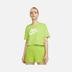 Nike Sportswear Futura Flover Graphic Crop Short-Sleeve Kadın Tişört