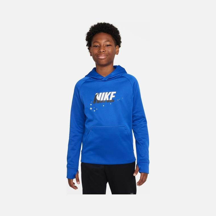 Nike Therma-Fit Graphic Pollover Hoodie (Boys') Çocuk Sweatshirt