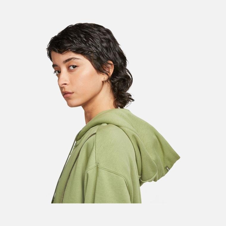 Nike Sportswear Air Fleece Cropped  Full-Zip Hoodie Kadın Sweatshirt