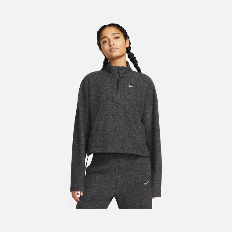 Nike Therma-Fit Cozy Cropped Training 1/2-Zip Kadın Sweatshirt