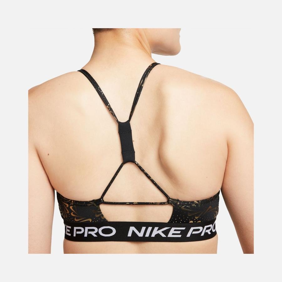  Nike Pro Indy Light-Support Padded Strappy Sparkle Sports Training Kadın Bra