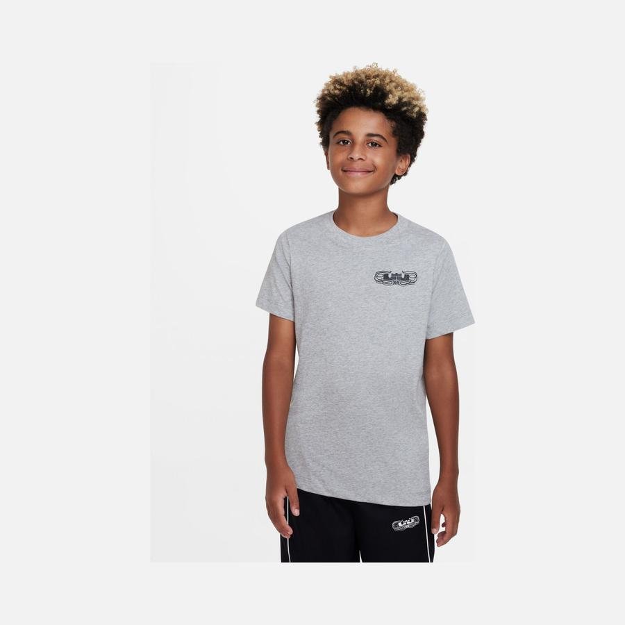  Nike x LeBron Dri-Fit Short-Sleeve (Boys') Çocuk Tişört