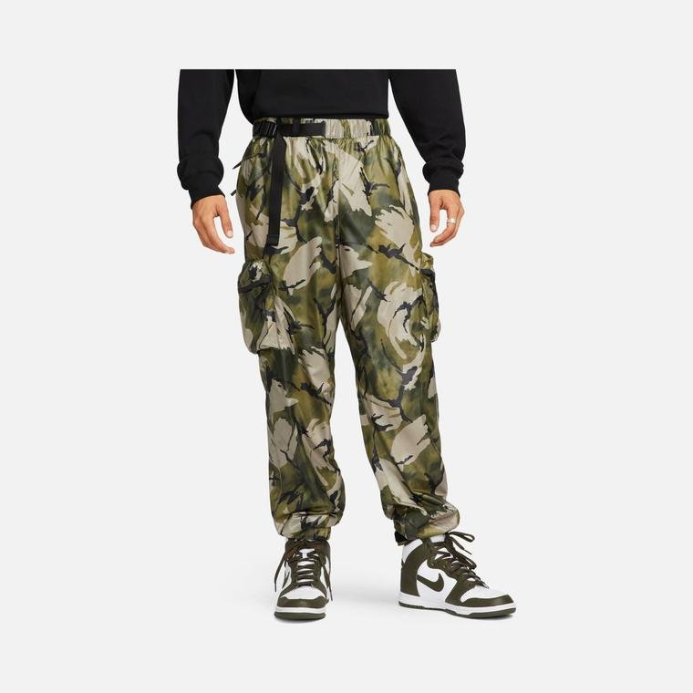 Nike Sportswear Tech Pack Line Woven Repel Camouflage Cargo Erkek Eşofman Altı
