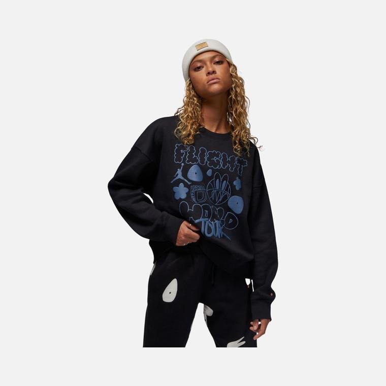 Nike Jordan Artist Series by Mia Lee Fleece Kadın Sweatshirt
