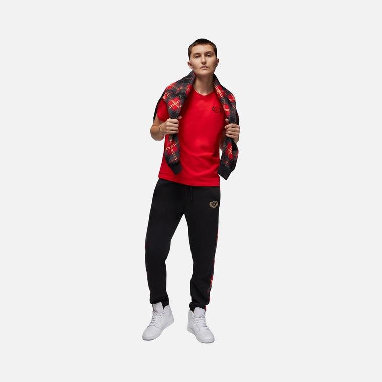 Nike Jordan Flight Plaid Graphic Core Short-Sleeve Kadın Tişört