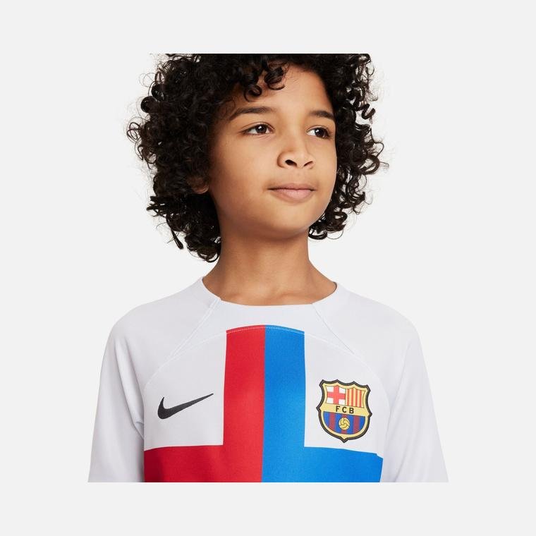 Nike F.C. Barcelona 2022-2023 Stadyum Üçüncü Takım Çocuk Forma