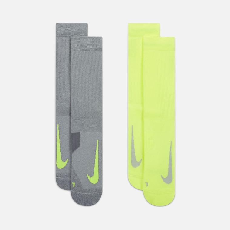 Nike Multiplier Crew (2 Pairs) Unisex Çorap