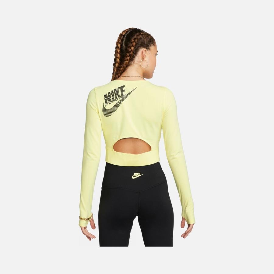  Nike Sportswear Crop Dance Long-Sleeve Kadın Tişört