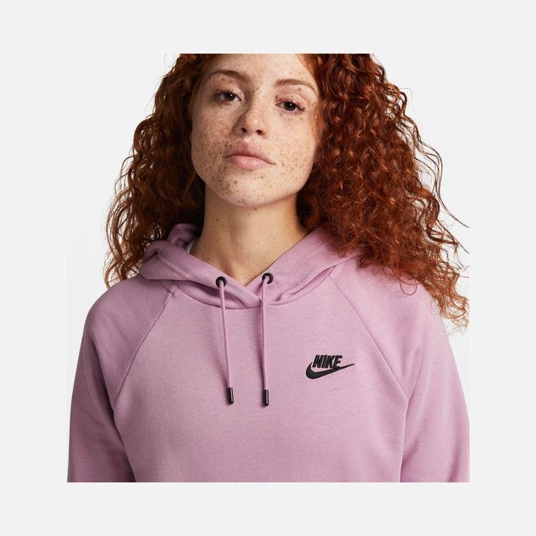 Nike Sportswear Essential Fleece Pullover Hoodie Kadın Sweatshirt