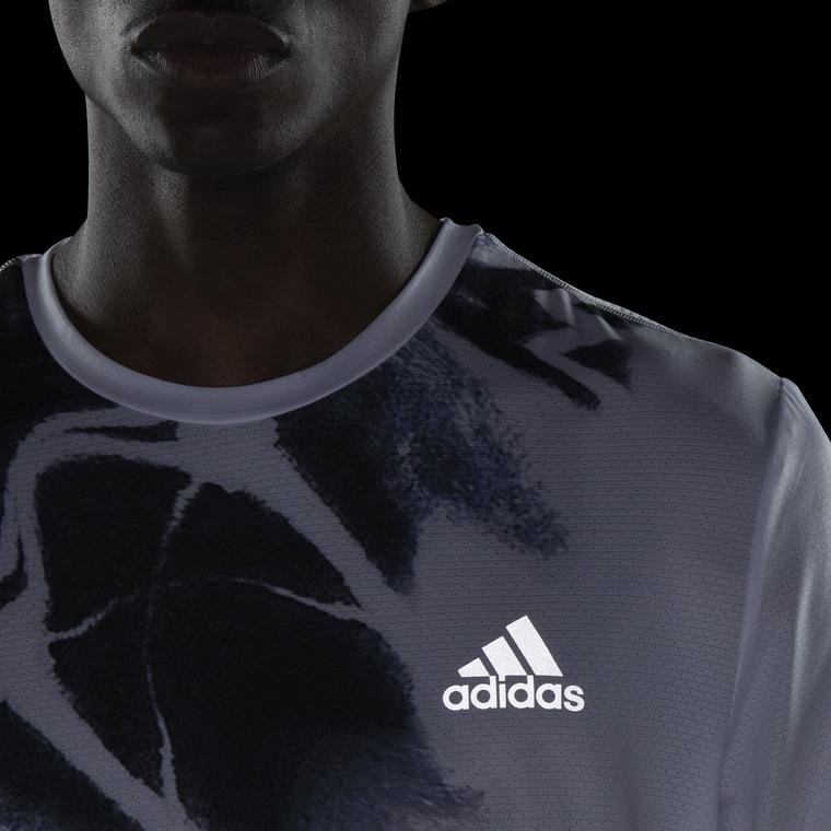 adidas Fast Graphic Running Short-Sleeve Erkek Tişört