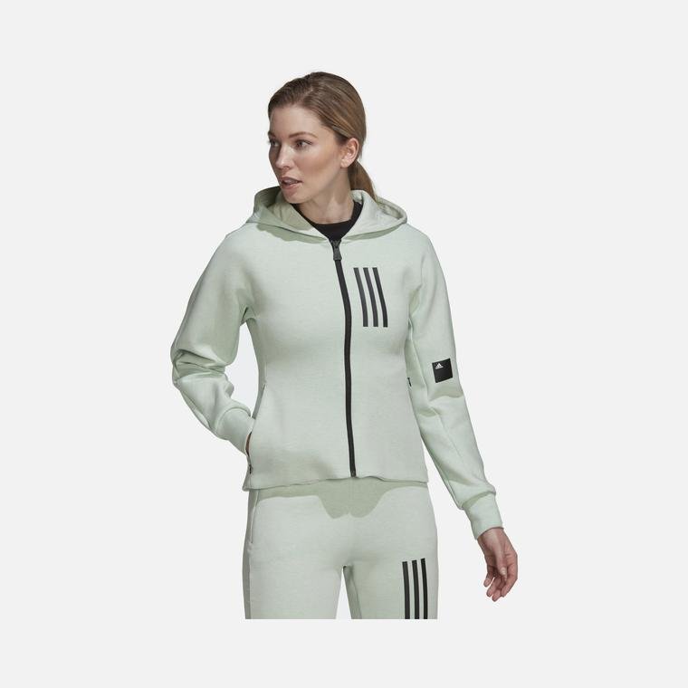 adidas Sportswear Mission Victory Slim-Fit Full-Zip Hoodie Kadın Sweatshirt