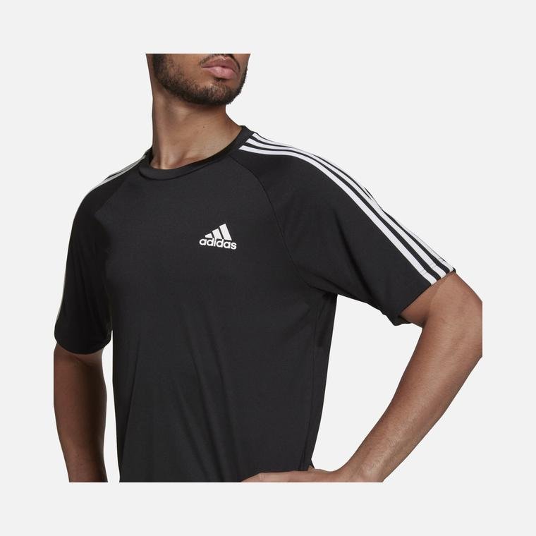 adidas AEROREADY Sereno 3-Stripes Sportswear&Gym Short-Sleeve Erkek Tişört