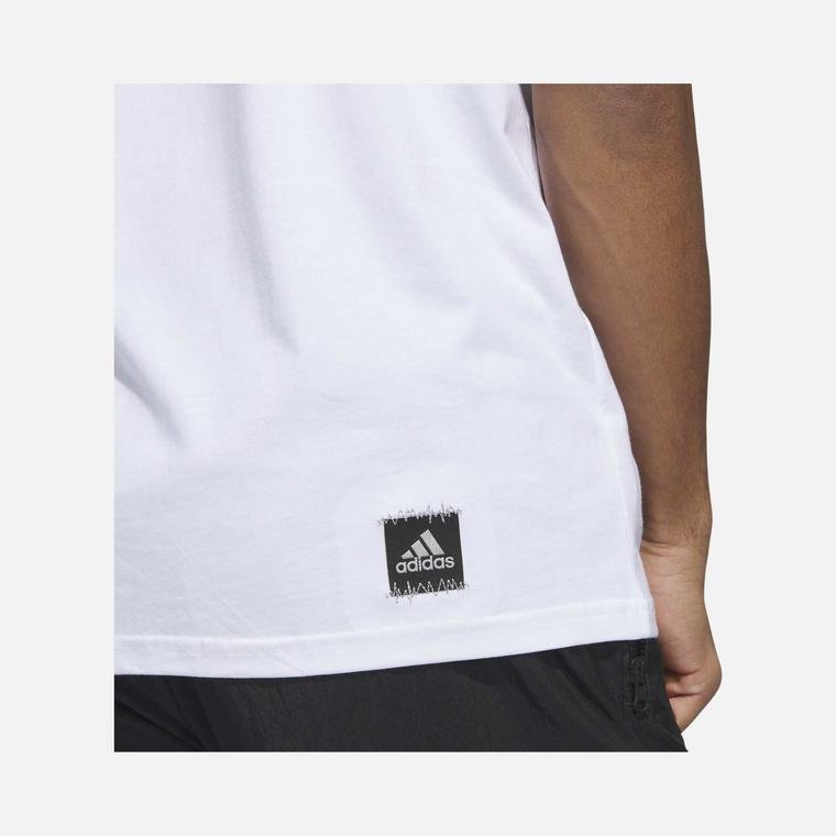 adidas Sportswear Power Logo Foil Short-Sleeve Erkek Tişört