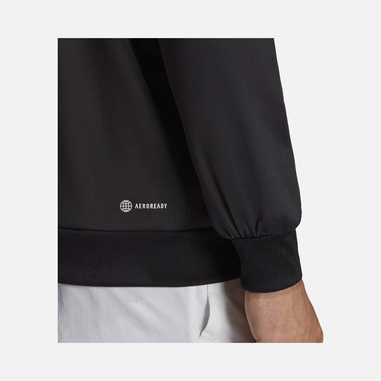 adidas 3-Stripes Knit Tennis Full-Zip Erkek Ceket