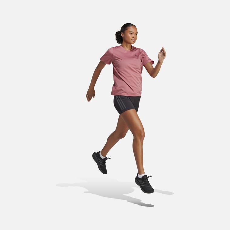 adidas Run Icons AEROREADY Running Short-Sleeve Kadın Tişört