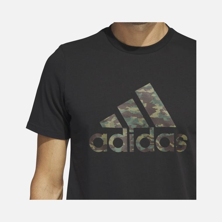 adidas Sportswear Camouflage Logo Short-Sleeve Erkek Tişört