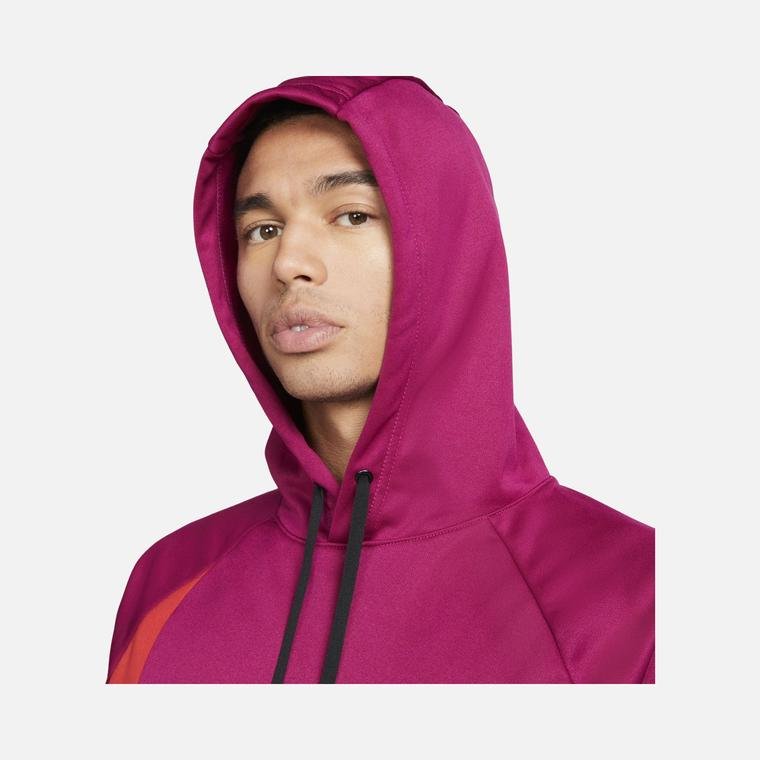 Nike Therma-Fit Pullover Swoosh Graphic Fitness Hoodie Erkek Sweatshirt