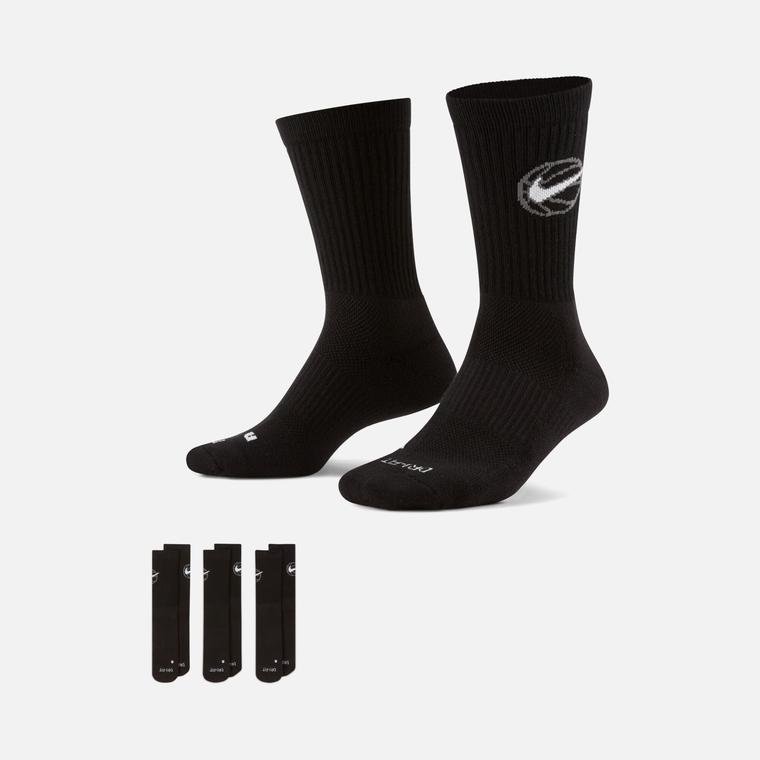 Nike Everyday Crew Basketball (3 Pairs) Unisex Çorap
