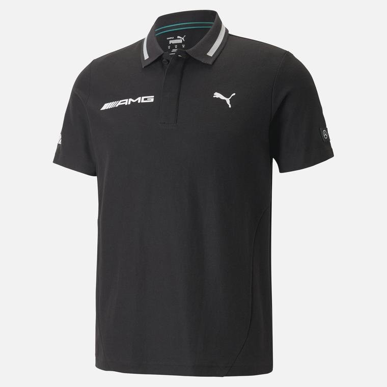 Puma Sportswear Mercedes AMG Polo Short-Sleeve Erkek Tişört