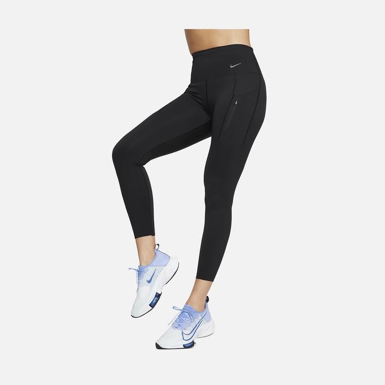 Nike Dri-Fit Go High-Rise 7/8 Running Kadın Tayt