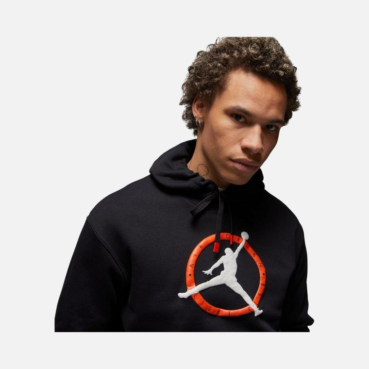 Nike Jordan Flight MVP Graphic Fleece Pullover Hoodie Erkek Sweatshirt