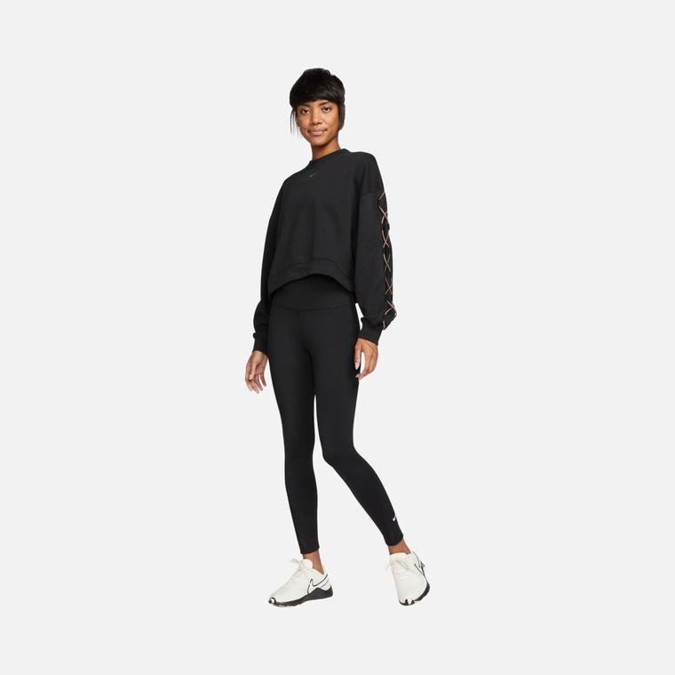 Nike Dri-Fit Get Fit French Terry Novelty Training Kadın Sweatshirt