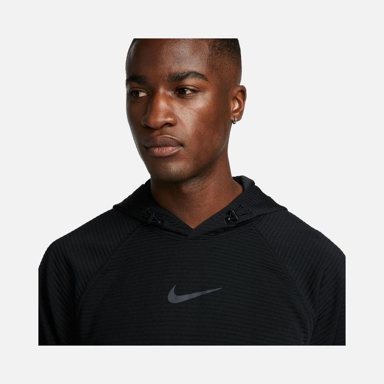 Nike Pro Dri-Fit Fleece Pullover Fitness Training Hoodie Erkek Sweatshirt